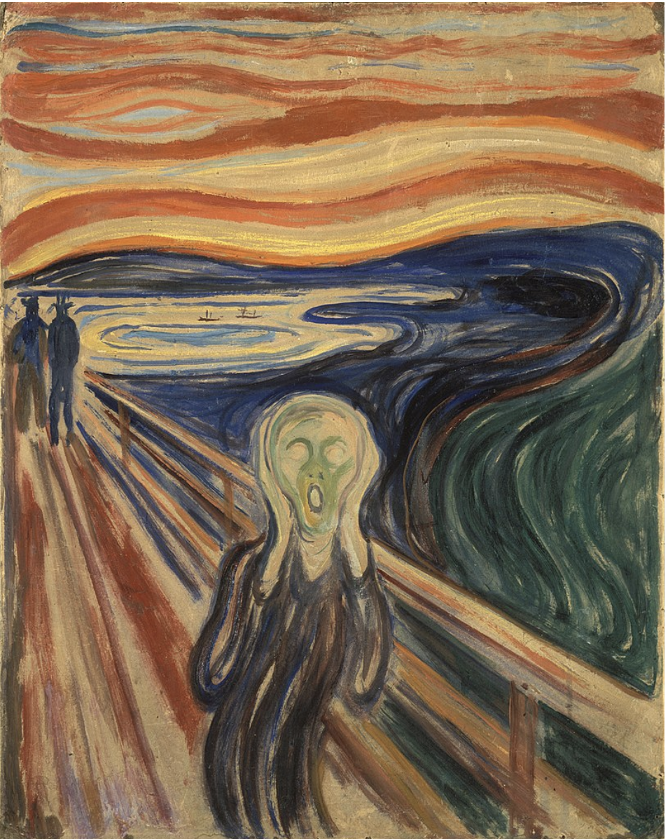 The Scream by Edward Munch